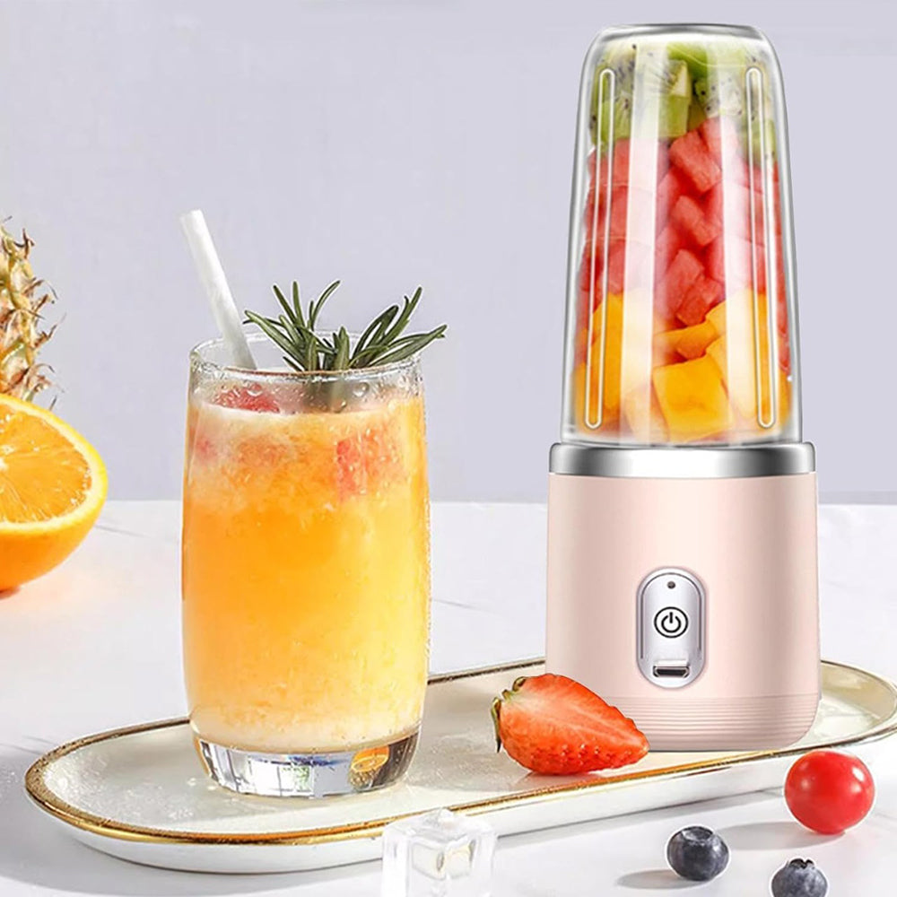 Portable Electric Smoothie Maker Blender Bottle USB-Rechargeable