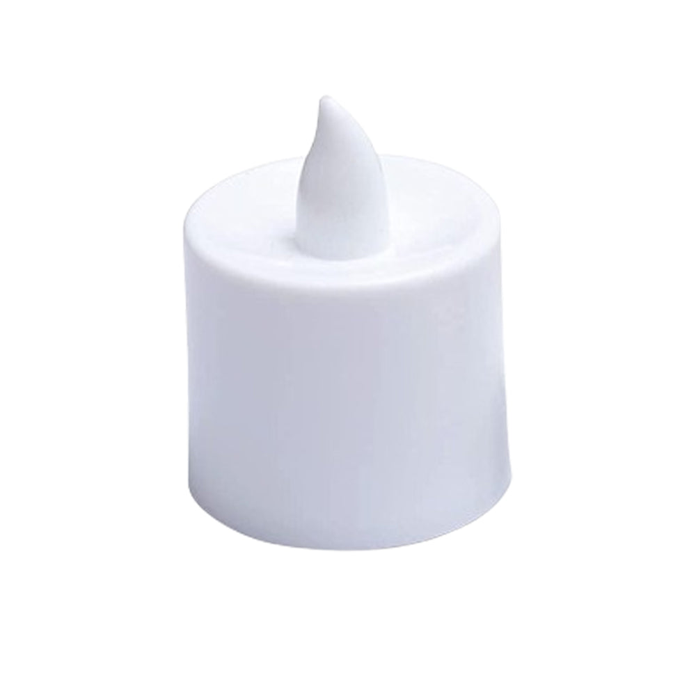 LED Flameless Tea Light Candles Cool White for Wedding Decoration Battery-Powered