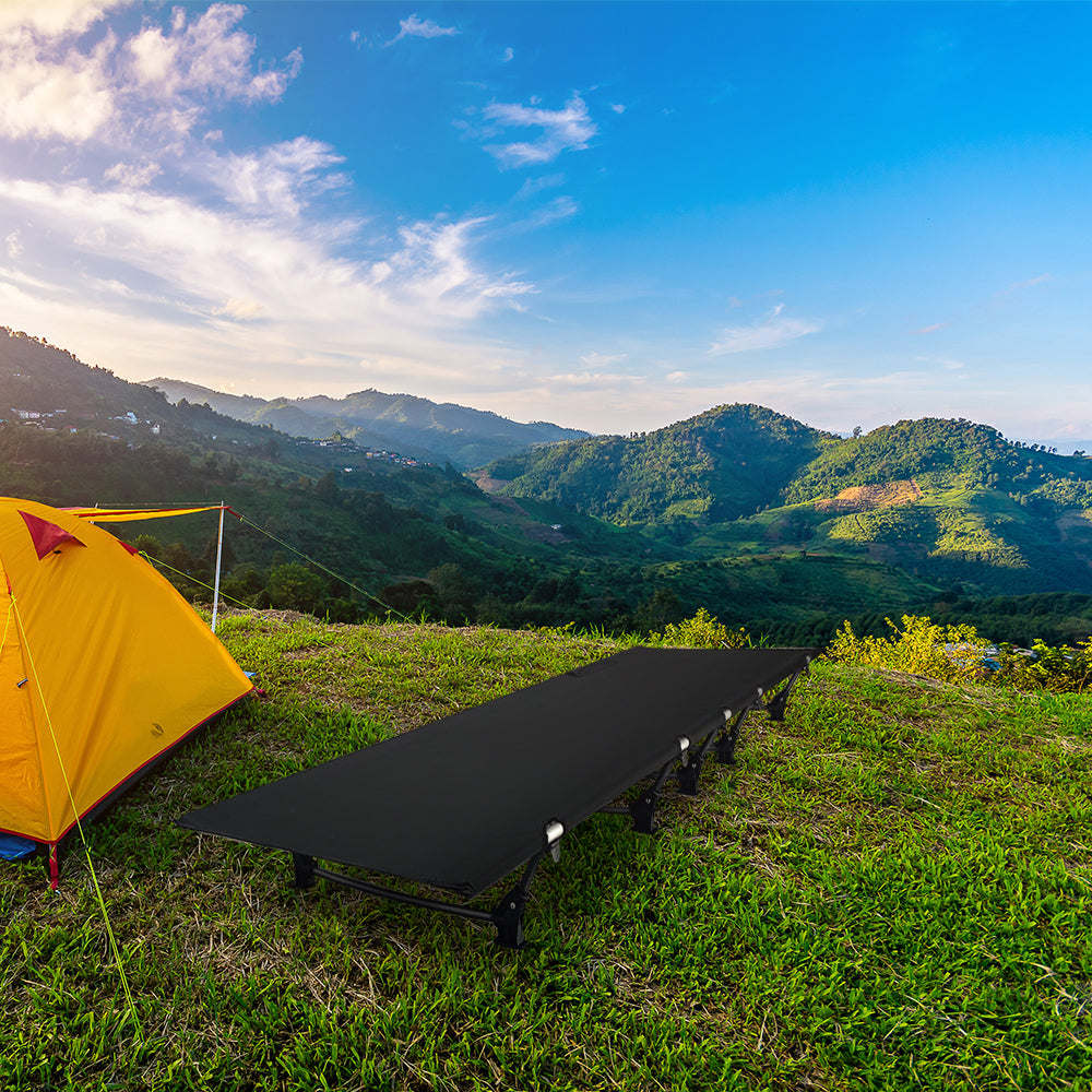 HYPERANNGER Ultralight Folding Tent Camping Cot Bed