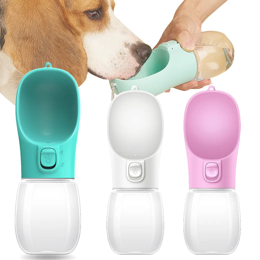 Leakproof Portable Dog Water Bottle for Outdoor Walks_0