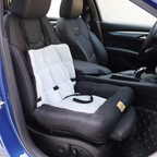 Car Seat Bed Waterproof Pet Cushion Mat with Removable Cover and Safety Belt