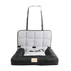 Car Seat Bed Waterproof Pet Cushion Mat with Removable Cover and Safety Belt