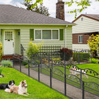 Dog Fence Animal Pet Playpen Barrier Garden Fence for Outdoor Garden