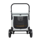 Portable Dog Stroller 4 Wheels for Large Dogs Foldable Pet Cat Travel Carriage Stroller