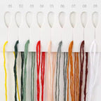 DIY Flowers Pattern Embroidery Kits Craft Beginner Needlepoint Hoop Cross Stitch