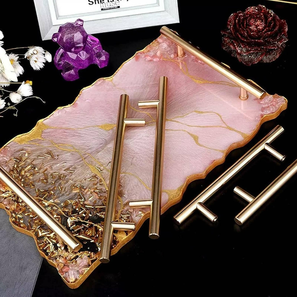 Large Safe Silicone Tray Mould Artist Mold Irregular Coaster Resin Craft Art DIY