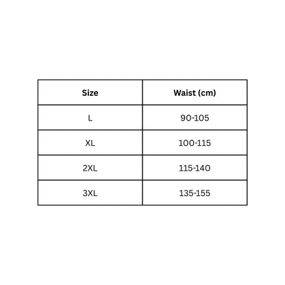 Lightweight Lumbar Support Belt with Soft Pad