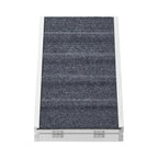 Dog Ramp Adjustable Height Foldable 70cm White