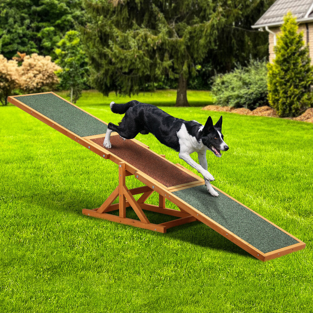Seesaw Pet Hutch 180cm Plank 70kg Capacity