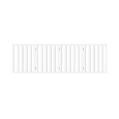 Wooden Dog Fence Pet Gate with 4 Panels