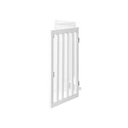 Wooden Dog Fence Pet Gate with 4 Panels