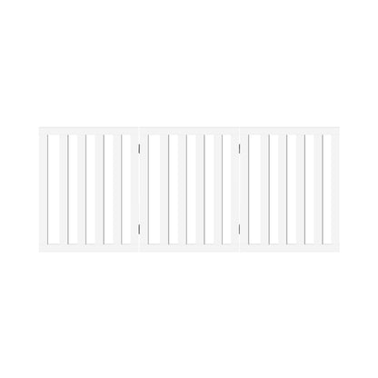 Wooden Dog Fence Pet Gate 3 Panels