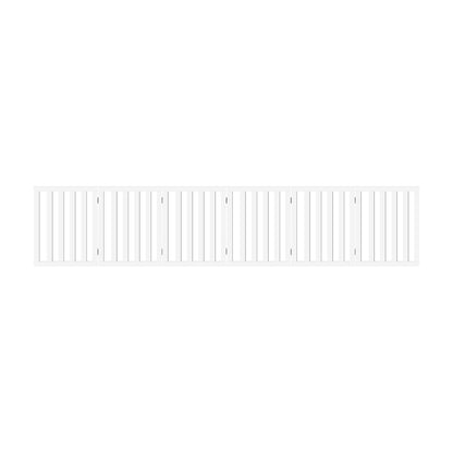 Wooden Pet Gate Dog Fence with 6 Panels