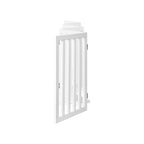 Wooden Pet Gate Dog Fence with 6 Panels