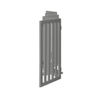 Grey Wooden Pet Gate Dog Fence with 6 Panels 80cm