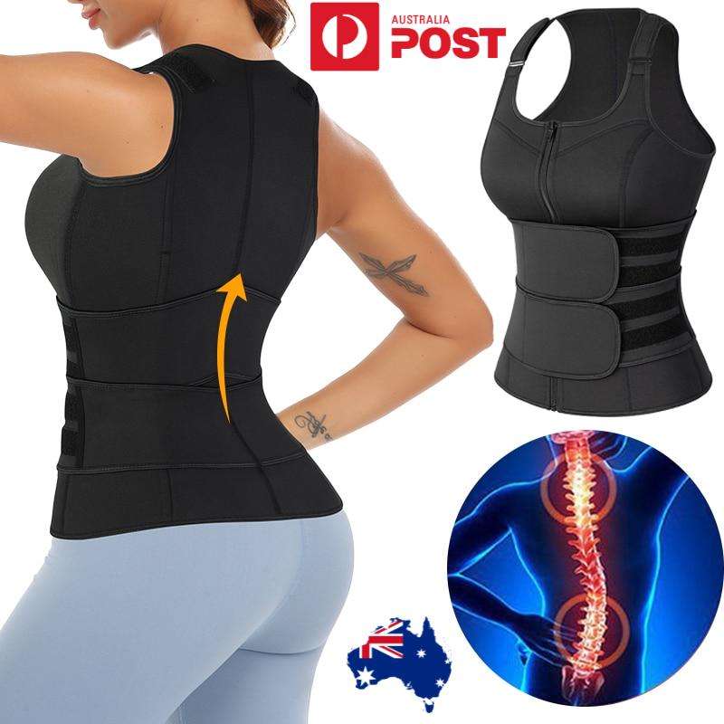 Posture Corrector Women Shoulder Brace Back Support Strap Belt Adjustable by HRIDZ