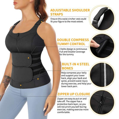 Posture Corrector Women Shoulder Brace Back Support Strap Belt Adjustable by HRIDZ