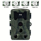 Fast Trigger Wildlife Scouting Trail Camera IP66 Waterproof, 1080P 36MP for Monitoring
