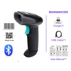 H5WB 2D Bluetooth Scanner Barcode Reader USB Support Mobile Phone iPad