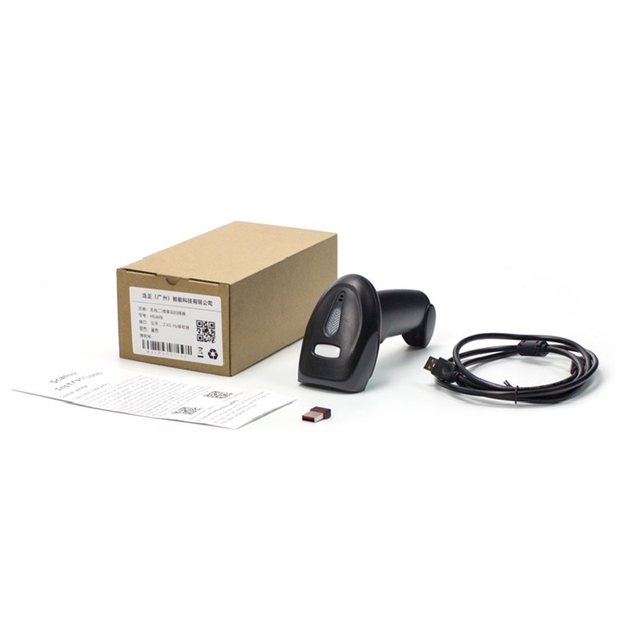 H5WB 2D Bluetooth Scanner Barcode Reader USB Support Mobile Phone iPad