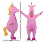 Inflatable Unicorn Costume Adult Suit Blow Up Party Fancy Dress Halloween Cosplay