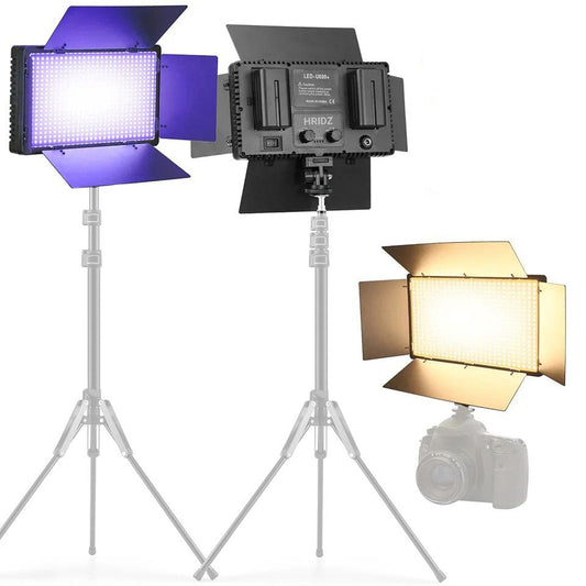 Hridz U-Series RGB Video Light Dimmable Wireless LED Lights for Photo Studio Wedding