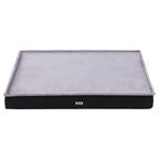 i.Pet Pet Bed Dog Cat Large Calming Soft Sofa Foam Cushion Washable Cover Grey