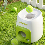 i.Pet 2-in-1 Dog Ball Launcher & Treat Dispenser with 2 Balls Green