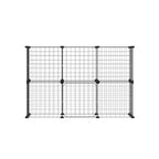 i.Pet Pet Dog Playpen Enclosure Cage 20 Panel Puppy Fence Play Pen Foldable Metal