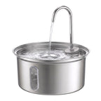 i.Pet 3.2L Cat Water Fountain Pet Feeder Dog Drinking Dispenser 304 Stainless Steel