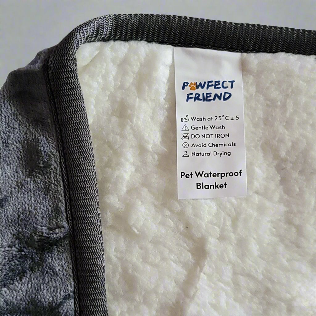 PawfectFriend Dog Blanket Premium Pet Bed Waterproof Reversible Protects Surface From Spills