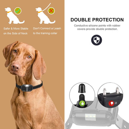 PawfectFriend Dog Training Collar Orange colour with Remote IPX7 Waterproof 3 Training Modes