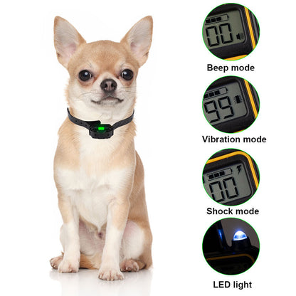 Pawfectfriend Dog Training E-Collar Anti-Bark Remote Sound Vibration Zap 800m Range