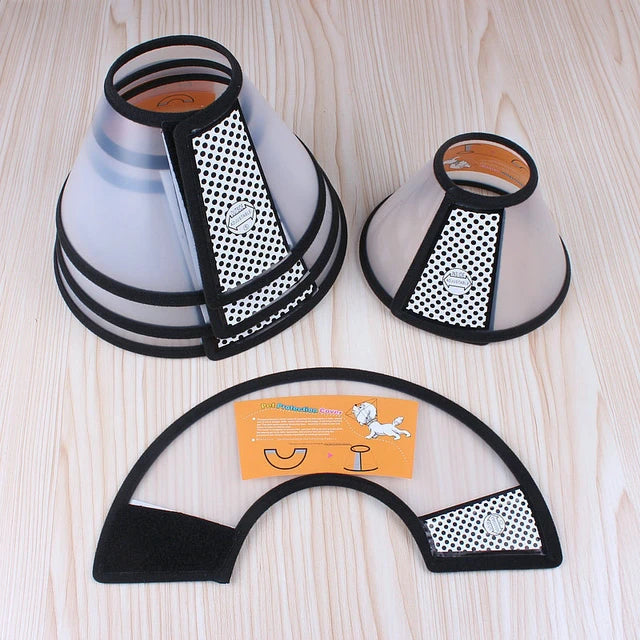 PawfectFriend Pet Protective Collar For Small Large Dogs Anti Bite Grasping Licking Recovery Cone