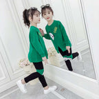Cheeky Meeky Casual Kids Outfits Set for Girl Kids, Top and lagging Set for Girls, Track Suit for Girl kids