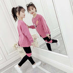 Cheeky Meeky Casual Kids Outfits Set for Girl Kids, Top and lagging Set for Girls, Track Suit for Girl kids