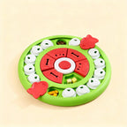 Pizza Puzzle Treat Toy for Dogs & Cats – Interactive Slow Feeder-Green