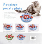 Pizza Puzzle Treat Toy for Dogs & Cats – Interactive Slow Feeder-Green