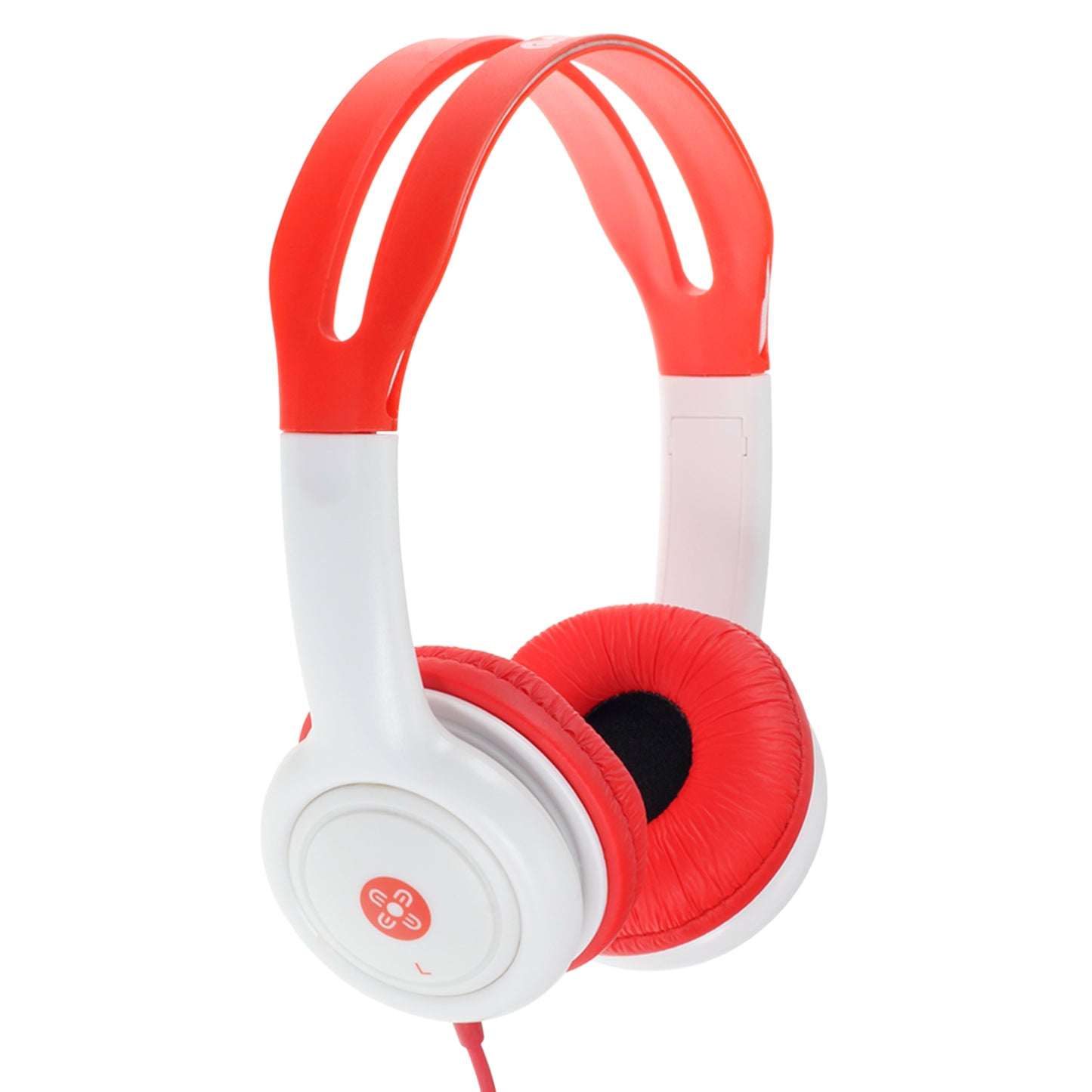 MOKI Volume Limited Kids Red Headphones