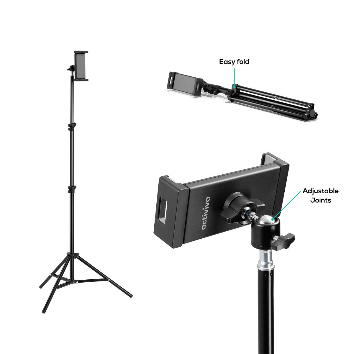 activiva Universal Tablet and Smartphone Tripod