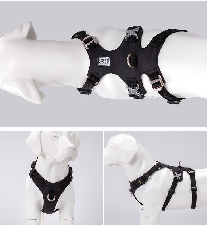 Whinhyepet Harness Black L