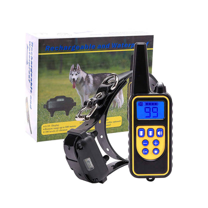 Pawfectfriend Dog Training E-Collar Anti-Bark Remote Sound Vibration Zap 800m Range