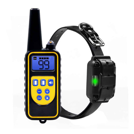Pawfectfriend Dog Training E-Collar Anti-Bark Remote Sound Vibration Zap 800m Range