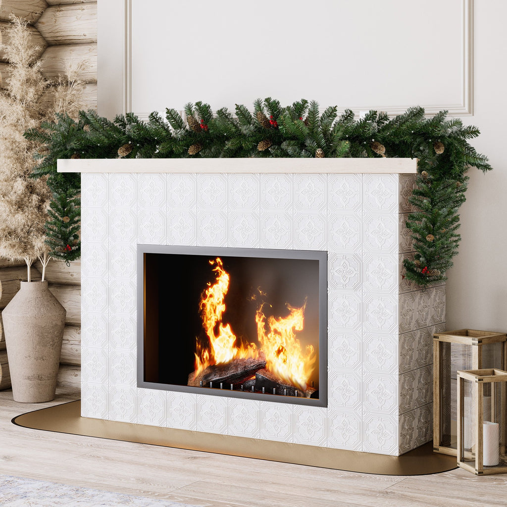 Christabelle 274cm Christmas Garland with Pine Cones & Berries