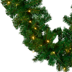 Christabelle 274cm Chadwick Green Pre-Lit Christmas Garland