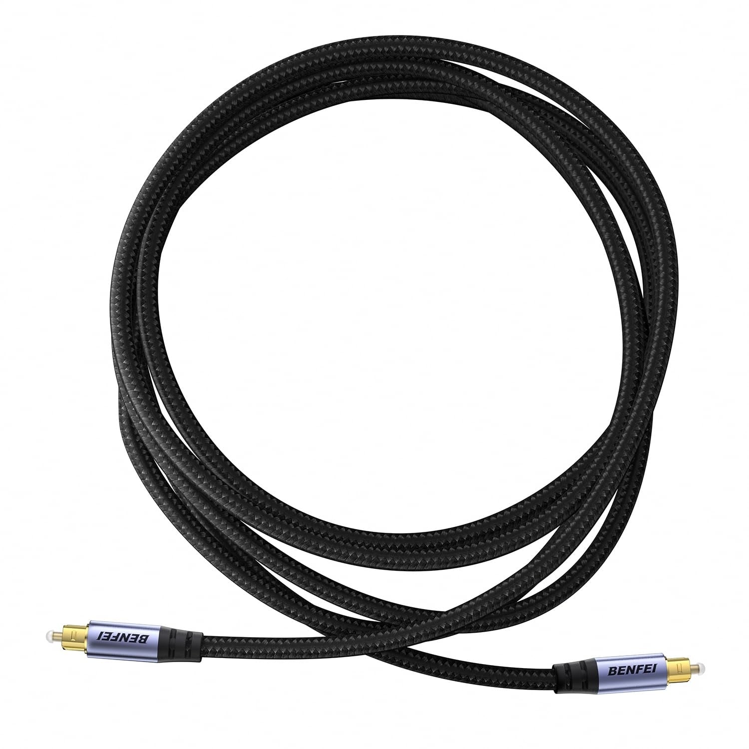 BENFEI 411GY Toslink Optical Audio cable 2M