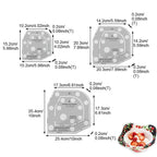 Quilting Ruler Bowl Mat Table Placemat Cozy Acrylic Durable Patchwork Craft Tool