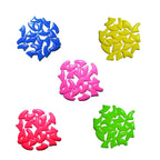 100PCS Anti Scratch Paw Covers for Cats and Kittens Nail Protector Soft Paw - Shiny-L