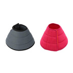 Elizabethan Collar Anti Licking Biting Pet Collar for Cats and Dogs Recovery Use - Grey-Size4