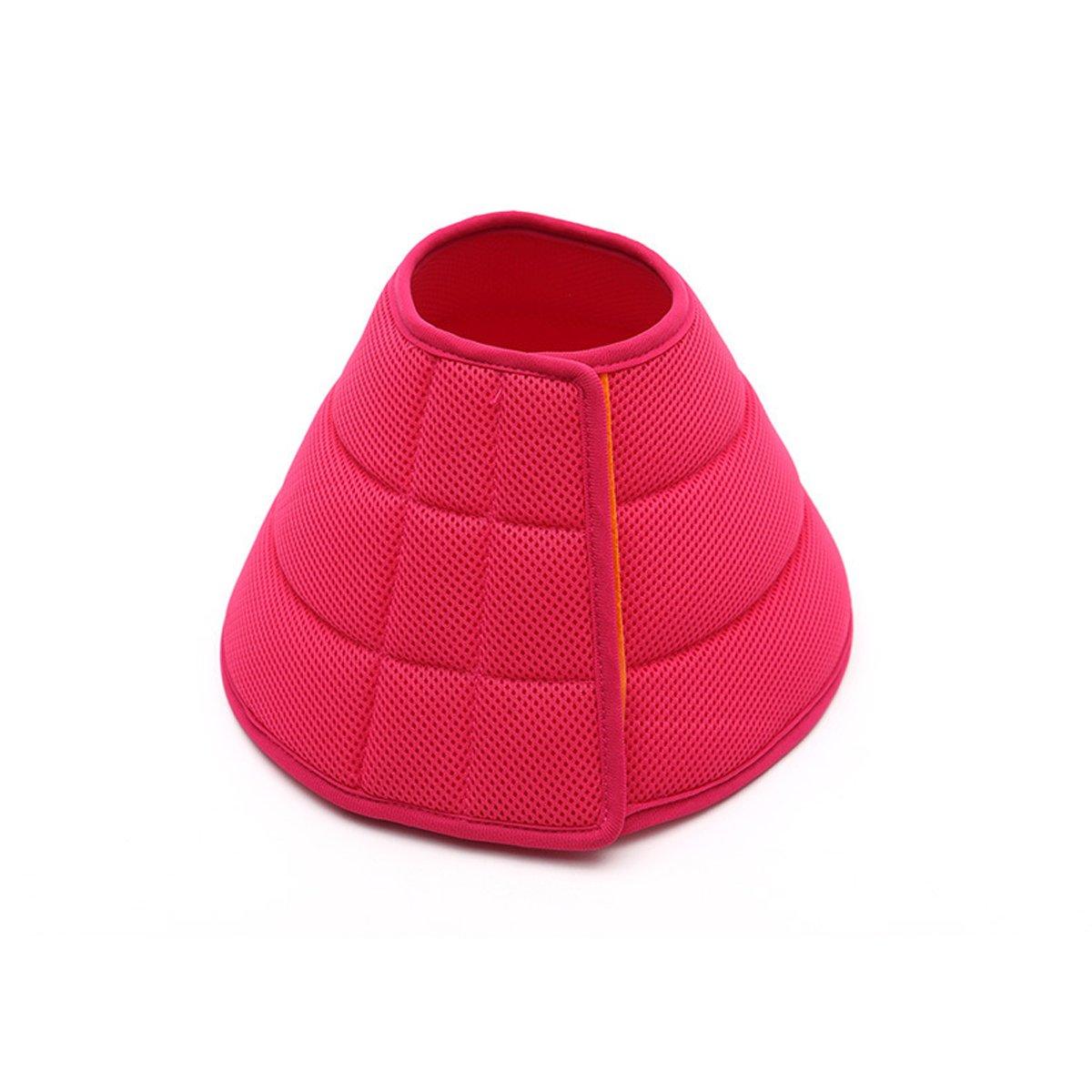 Elizabethan Collar Anti Licking Biting Pet Collar for Cats and Dogs Recovery Use - Grey-Size4